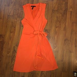 BCBG Red Wrap Dress